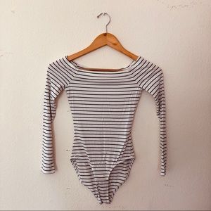Madewell Striped Bodysuit